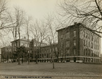 City Infirmary Building at the U.S. General Hospital by W.C. Persons